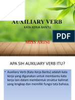 AUXILIARY VERB
