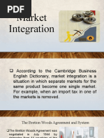 Market Integration