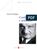 Heidegger, Martin. Conferencias y Artículos OCR.