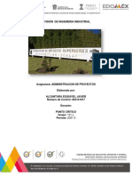 ADMINISTRACION DE PROYECTOS RUTA CRITICA Y PROGRAMACION DE RECURSOS