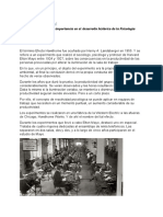 Estudio Hawthorne y Su Importancia en El Desarrollo Histórico de La Psicología Industrial.