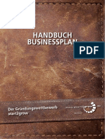 Handbuch Businessplan Start2grow