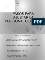 POLIGONAL CERRADA - Ajuste