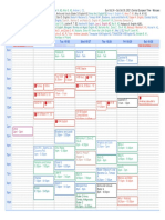 Andrzej Łabudzki's October 2021 class schedule