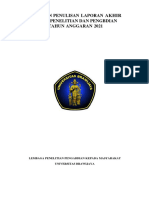 Revisi Panduan Laporan Akhir Dan Lap Keuangan LPPM 2021