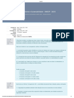 Meio Ambiente e Sustentabilidade - UNIESP - 20212