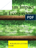 Human Impact in Ecosysytem