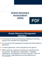 Basics and Introduction To HRM