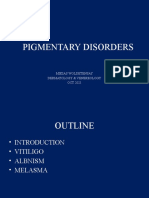 Pigmentary Disorders: Mikias Woldetensay Dermatology & Venereology OCT 2021