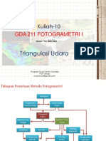 2020 Kuliah 10 Triangulasi Udara