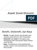 5. Aspek Sosial Ekonomi, (K)