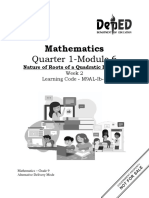 Quarter 1-Module 6: Mathematics