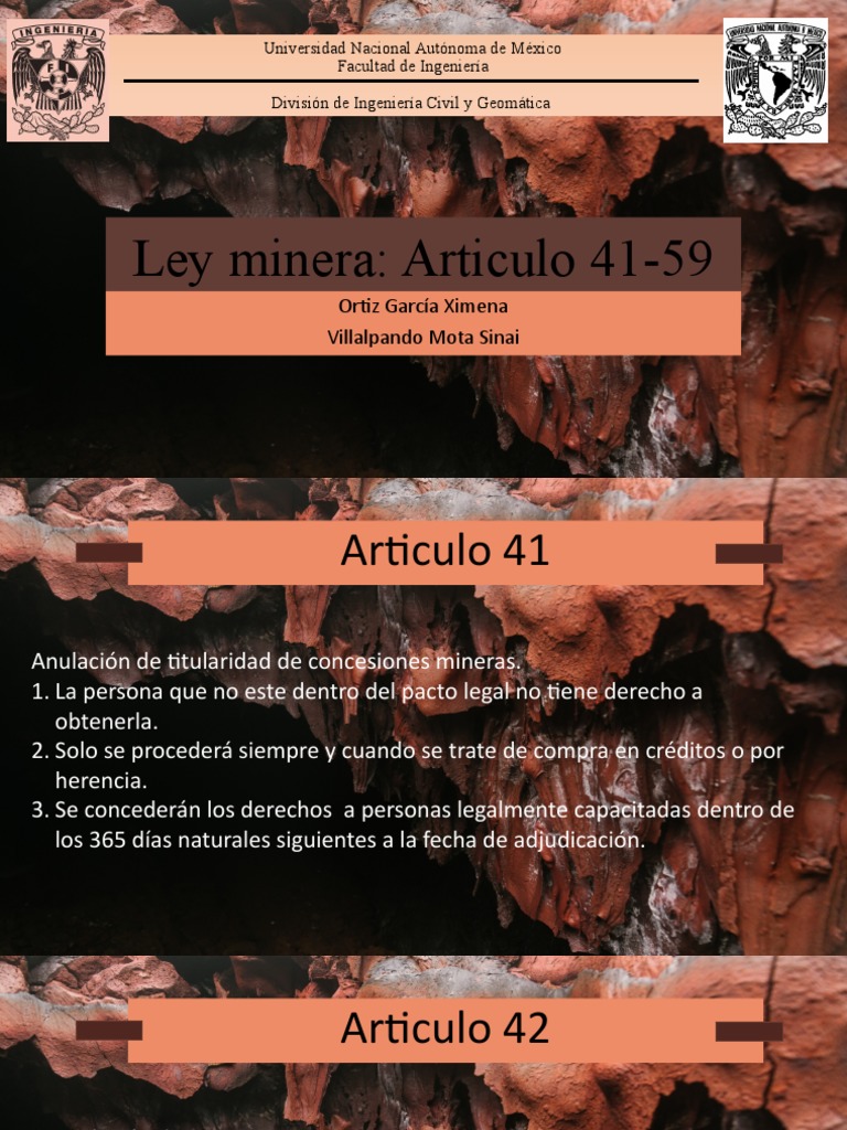 Ley Minera | PDF | Minería | Multa (pena)