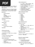 Nature of Mathematics: - What Is Mathematics For?