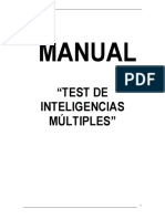 Manual Minds - Inteligencias Múltiples