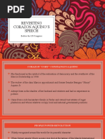 Revisiting Corazon Aquino'S Speech: Before The US Congress