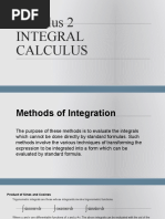 L5 - Methods of Integration