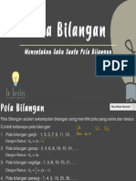 POLA BILANGAN