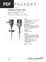 Endress-Hauser iTHERM TM411 EN | PDF | Pipe (Fluid Conveyance) | Metrology