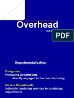 Chapter 7 - Manufacturing Overhead - Departmentalization