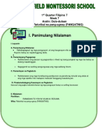 Filipino 7 Lesson 7 PDF