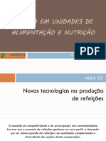 Gestão de refeições com novas tecnologias