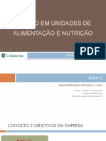 Aula 2 Gestão de Uan Adm Aplicada À Uan