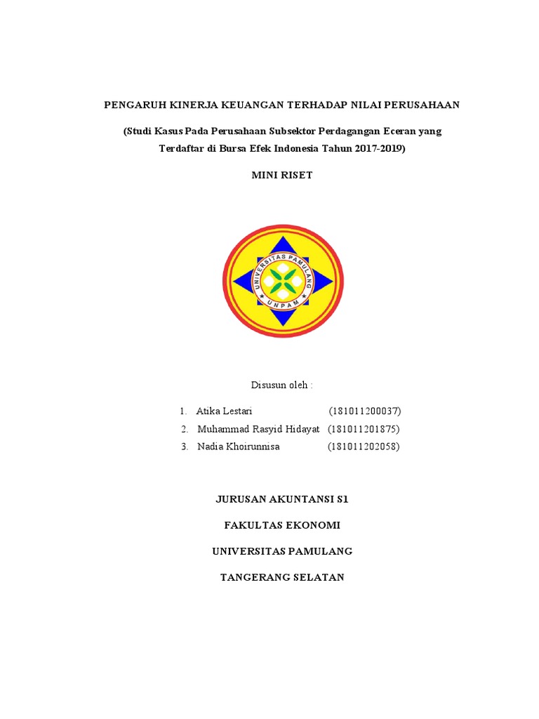 Proposal Mini Riset Kelompok 8 | PDF | Karier & Perkembangan | Bisnis