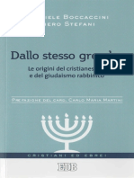 Gabriele Boccaccini, Piero Stefani - Dallo Stesso Grembo. Le Origini Del Cristianesimo e Del Giudaismo rabbinico-EDB (2017)