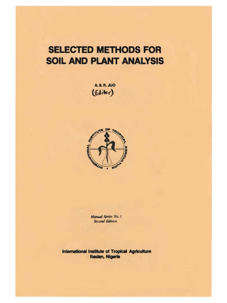 Analysis of Soil Texture Through the Hydrometer Method PDF Ph Soil
