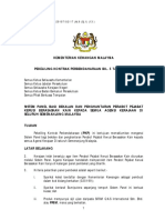 PKP 05 2010 - Sistem Panel Bagi Bekalan Dan Penghantaran Perabot Pejabat Kerusi Berasaskan Kain Kepada Semua Agensi Kerajaan Di Seluruh Sem Malaysia