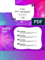 Abstract Modern Bubble PowerPoint Templates