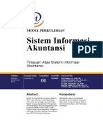 SIA Modul 01 Tinjauan Atas Sistem Informasi Akuntansi