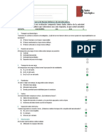 Evaluación Manejo Autoelevadores Curso Defensivo