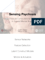 Sensing Psychosis