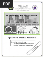 Organization and Management