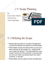 Chapter 9 Defining The Scope