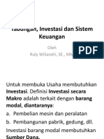 Tambahan Materi Tabungan Investasi Dan Sistem Keuangan