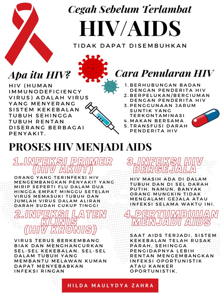 Hiv/Aids: Tidak Dapat Disembuhkan | PDF | Pengembangan Diri | Kesehatan ...