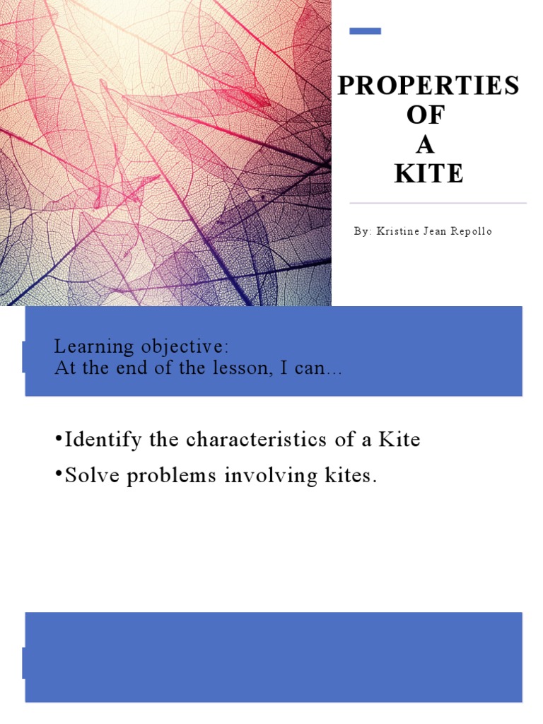 PROPERTIES OF Kite PDF