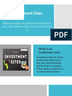 The Top 3 Best Investment Sites