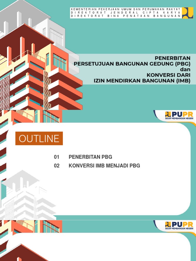 Panduan Penerbitan PBG dan Konversi IMB | PDF