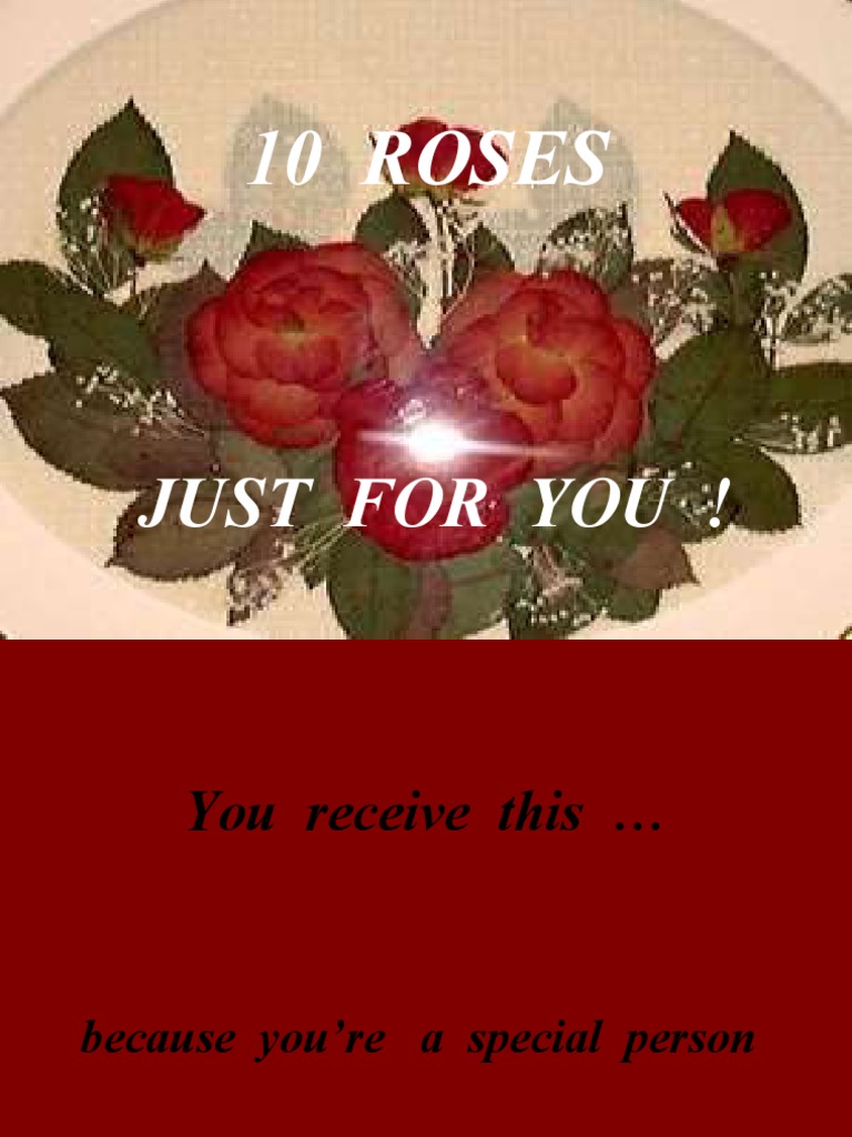 10 Roses For You | PDF