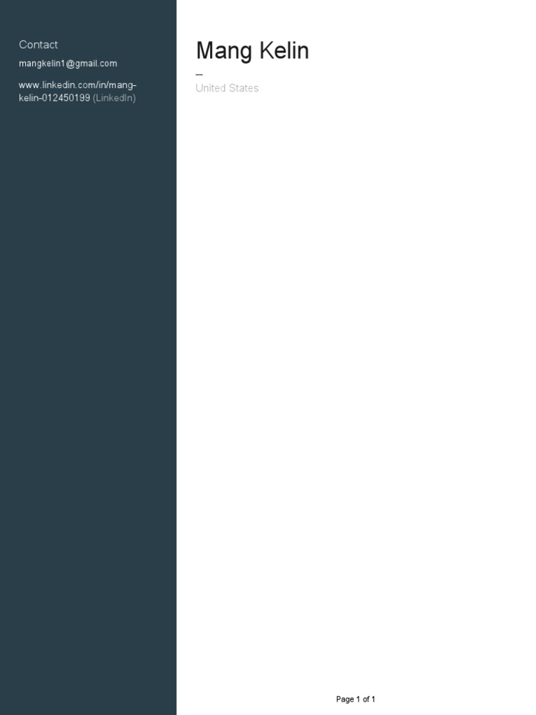Profile | PDF