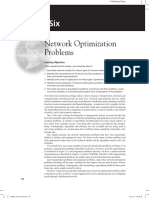 Chapter Six: Network Optimization Problems