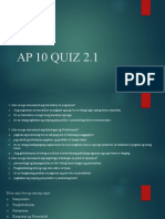 AP10 Quiz 2.1