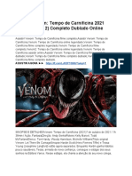 Assistir Venom - Tempo de Carnificina 2021 Filme (Venom 2) Completo Dublado Online Gratis