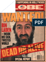 GLOBE Oct 2nd 2001 - Bin Laden - Dead or Alive