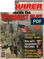 Nat Enquirer Oct 2nd 2001 - Inside The Terrorist Plot