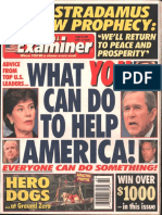 Nat Examiner Oct 16th 2001 - What You Can Do To Help America! (Lores)
